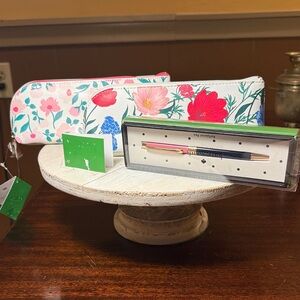 NEW Kate Spade Stationery Bundle3-Piece Set or Individually Pencil / Makeup Case